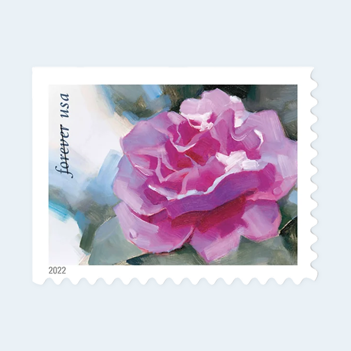 2022 Snowy Beauty Forever Stamps: Self-Adhesive Booklets for First-Class Mail, product image 2