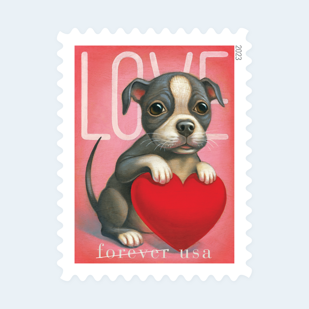 2023 Love Forever Stamps: Self-Adhesive Sheets for First-Class Mail, product image 3