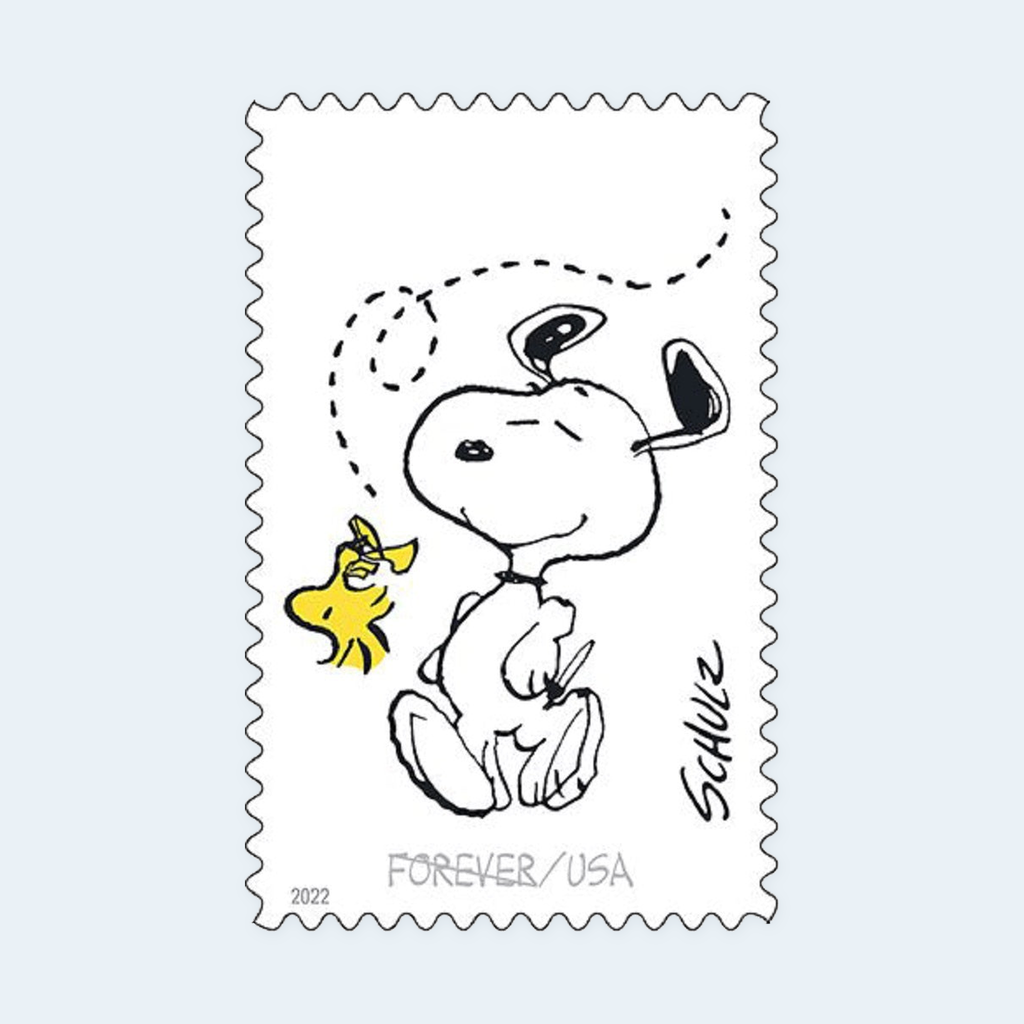 2022 Charles M. Schulz (Peanuts) Forever Stamps: Self-Adhesive Sheet for First-Class Mail, product image 2