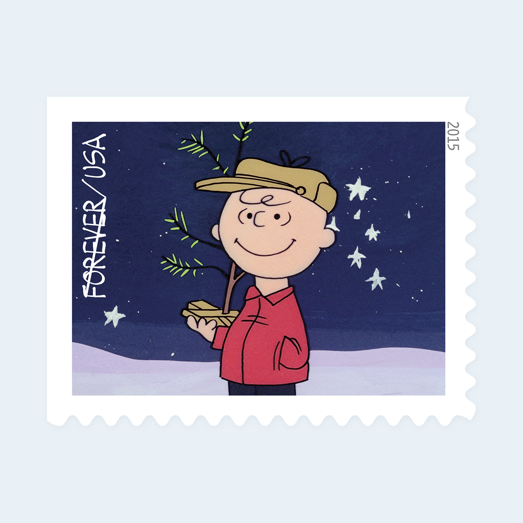 2015 A Charlie Brown Christmas Forever Stamps: Self-Adhesive Booklet for First-Class Mail, product image 3