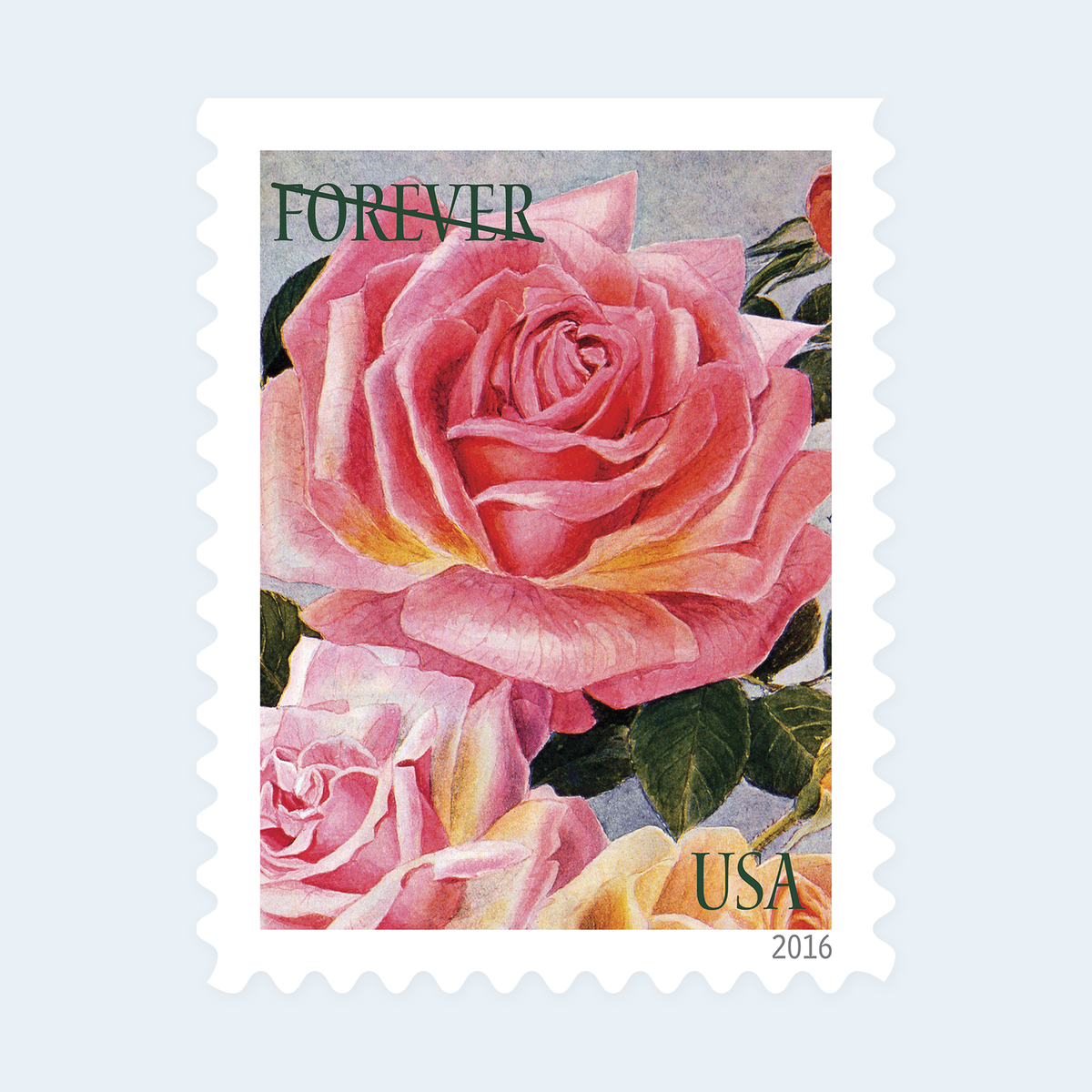 2016 Botanical Art Forever Stamps: Self-Adhesive Booklets for First-Class Mail, product image 4