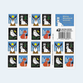 2023 Winter Woodland Animals Forever Stamps: Self-Adhesive Booklet for First-Class Mail, product image 1