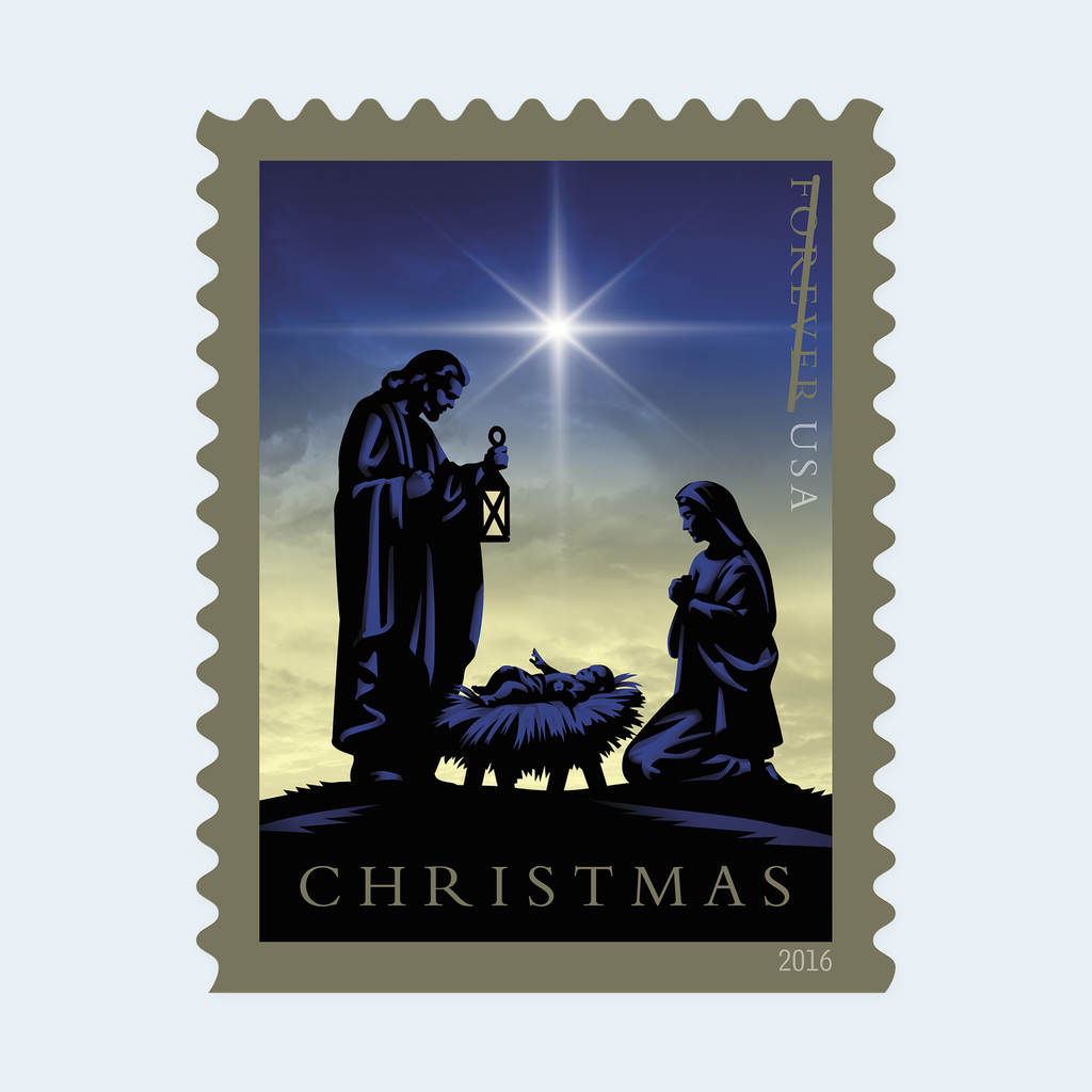 2016 Nativity Forever Stamps: Self-Adhesive Booklet for First-Class Mail, product image 3