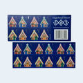 2013 Gingerbread Houses Forever Stamps: Self-Adhesive Booklet for First-Class Mail, product image 1