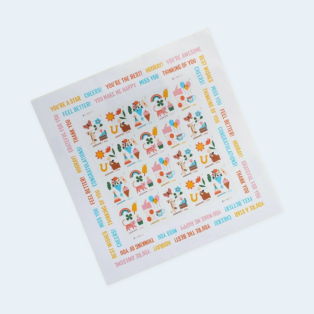 2023 Thinking of You Forever Stamps: Self-Adhesive Sheet for First-Class Mail, product image 2