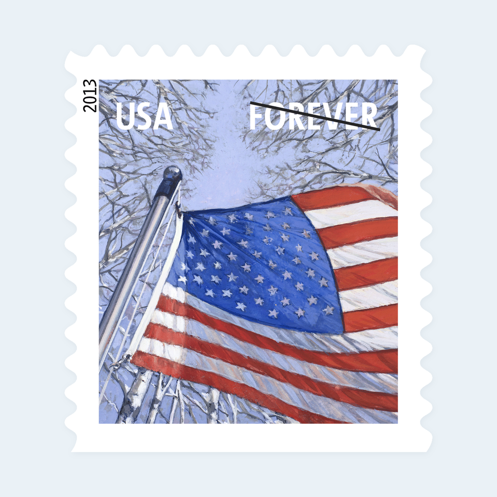 2013 A Flag for All Seasons Forever Stamps: Self-Adhesive Booklet for First-Class Mail, product image 3