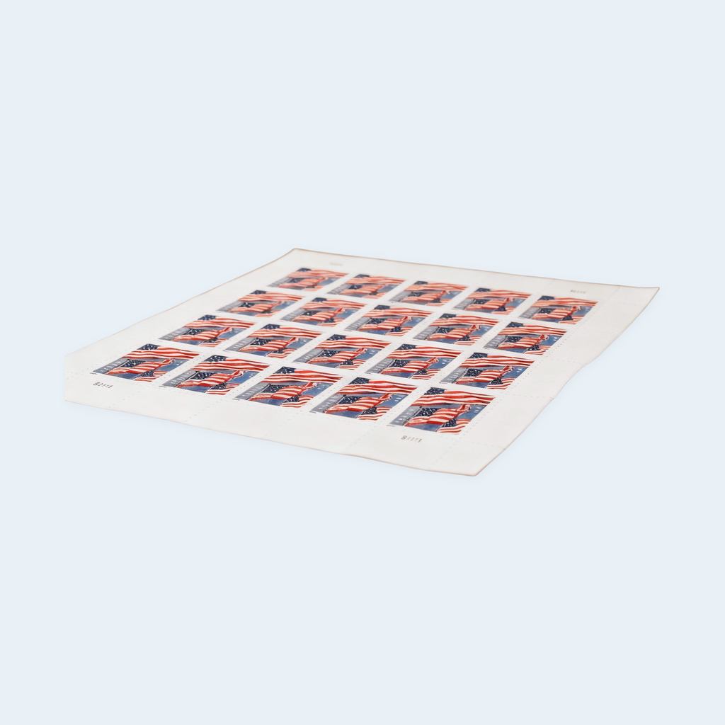 2022 U.S. Flags Forever Stamps: Self-Adhesive Sheet for First-Class Mail, product image 2