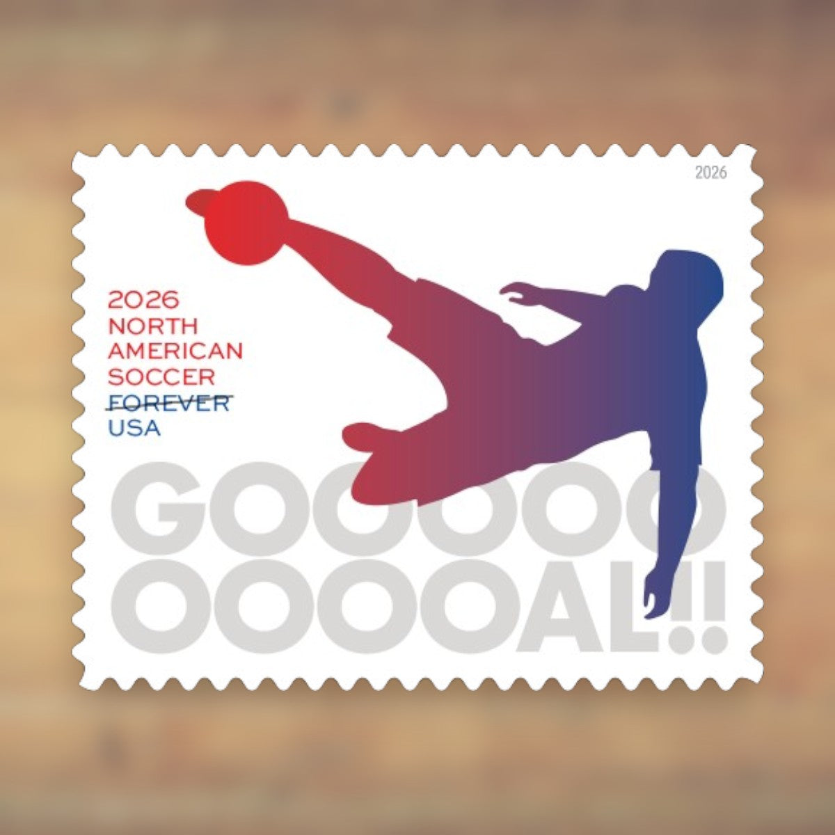 North American Soccer Forever Stamps, 2026 Sheet – Cards, Letters and Stamp Collecting