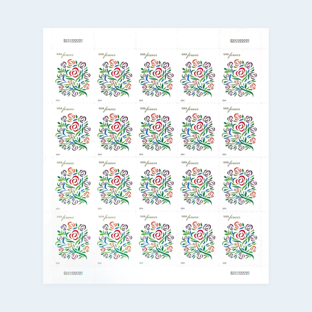 2014 Where Dreams Blossom Forever Stamps: Self-Adhesive Sheets for First-Class Mail, product image 1