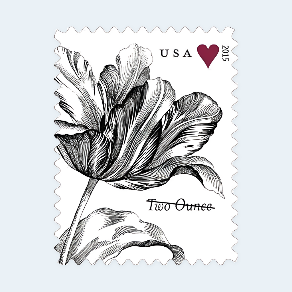 2015 Vintage Tulip Two-Ounce Stamps: Self-Adhesive Sheets for First-Class Mail, product image 2