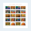 2024 Autumn Colors Forever Stamps: Self-Adhesive Sheet for First-Class Mail, product image 1