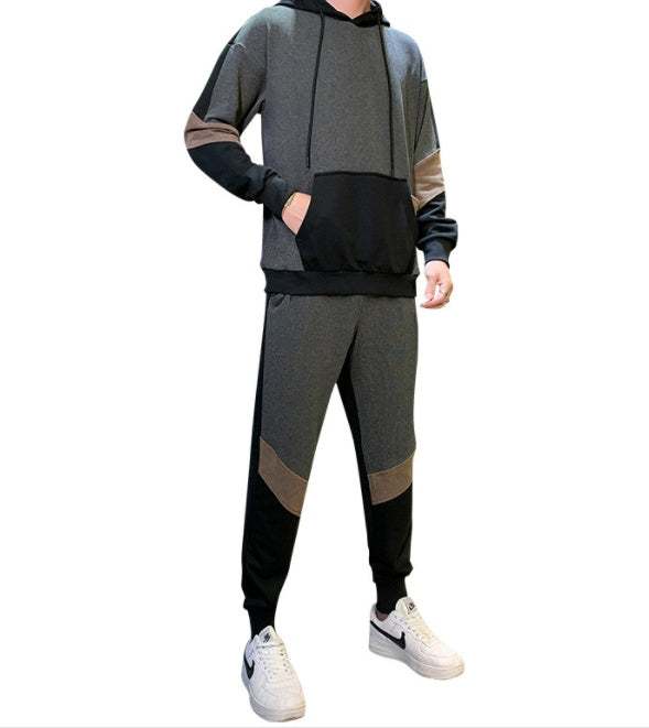 Men's Hooded Sweater & Pants Set