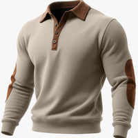 Mens European And American Ethnic-Style 3D Printed Half-Zip Hoodie