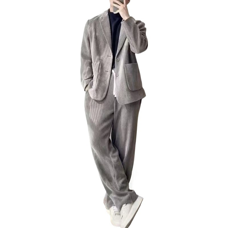 Men's Stylish Casual Suit & Pants Set