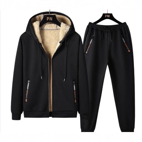 Plus Size Men's Suit Formal Two-Piece Set with Pants