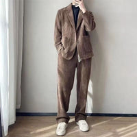 Men's Stylish Casual Suit & Pants Set