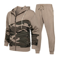 Camouflage Two-piece Youth Leisure Sports Suit